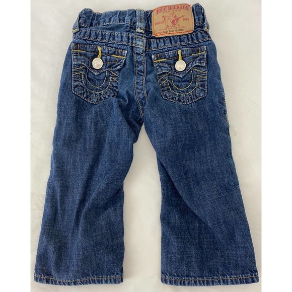 True Religion Baby Billy Bootcut Jeans Western Country - Size12-18 Months - Picture 1 of 11